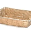Fashion Panier rectangulaire de 18" x 12.5" x 3" - Naturel - 6 par boite Vaisselle De Service