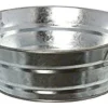New Panier rond de 37 oz en acier galvanisé Vaisselle