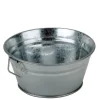 Discount Panier rond de 27 oz en acier galvanisé Vaisselle