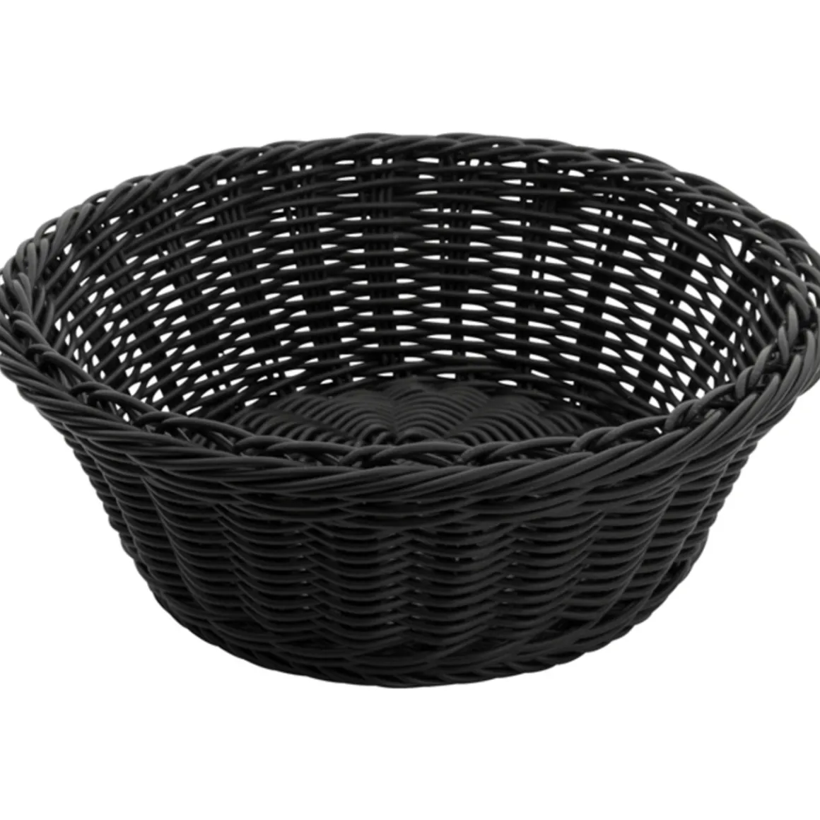 panier_rond_de__x__en_rot_0.webp Fashion Panier rond de 8.25" x 3.25" en rotin noir - 12 par boite Vaisselle De Service