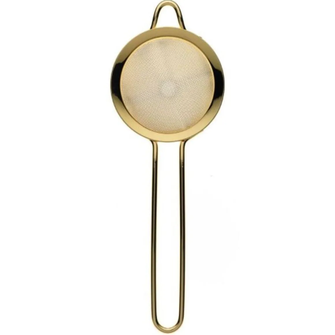 passoire__cocktail__maill_0.webp Fashion Passoire à cocktail à mailles fines de 3.5" - Plaqué or Accessoires De Bar