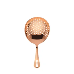 Clearance Passoire à cocktail Julep - Plaqué Cuivre Accessoires De Bar