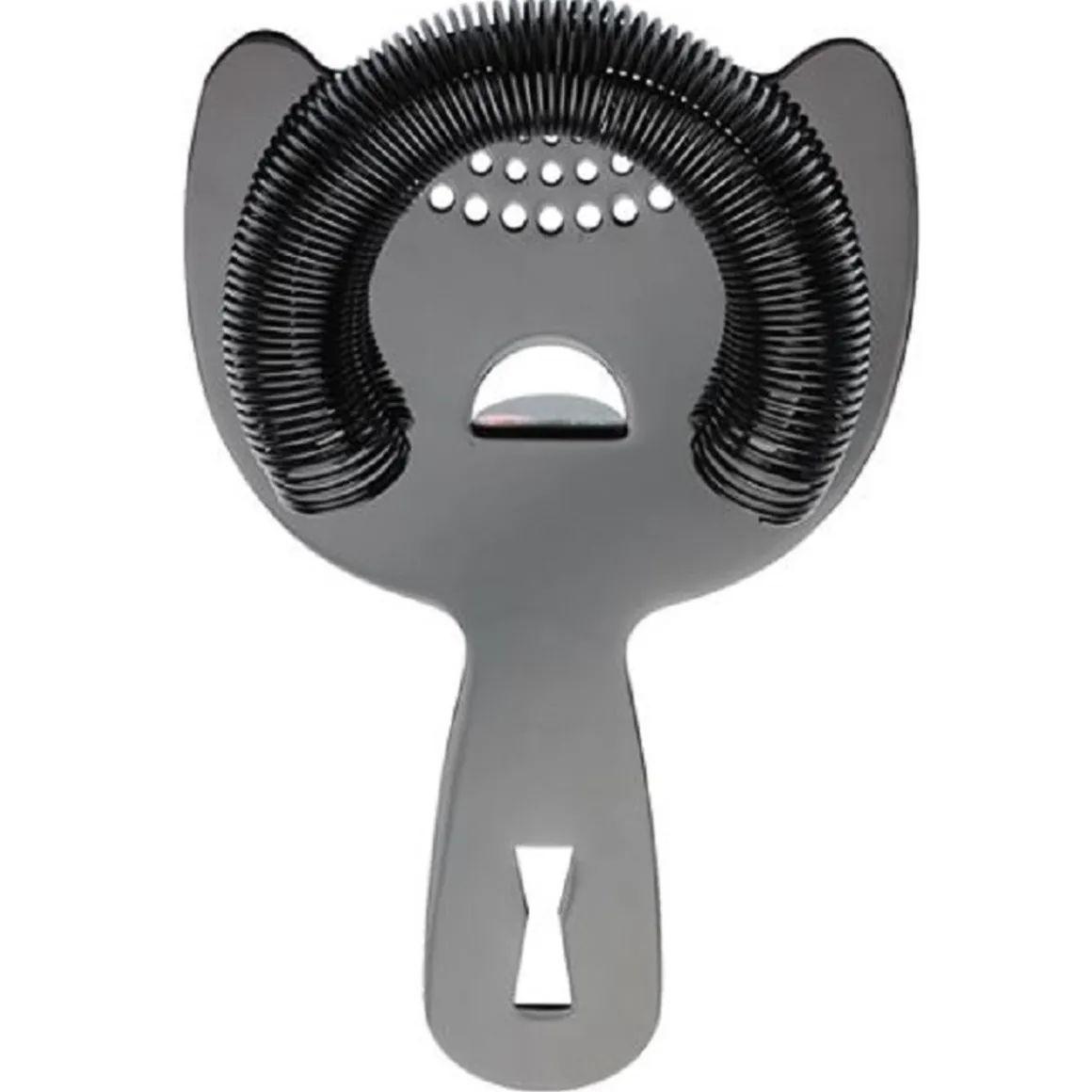 passoire__cocktails__ress_0-1.webp Discount Passoire à cocktails à ressort robuste en acier inoxydable - Noire Accessoires De Bar