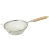 Clearance Passoire à mailles fines simple de 6.25" avec manche en bois Ustensiles Et Outils De Cuisine