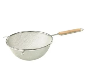 Sale Passoire à mailles moyennes double de 8" Ustensiles Et Outils De Cuisine