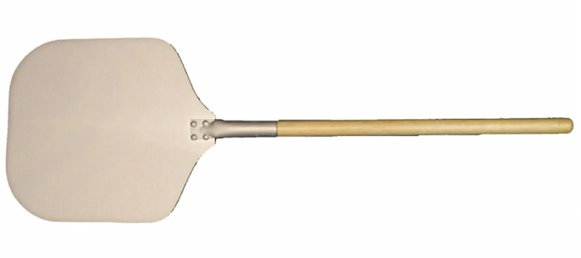 pelle__pizza_en_aluminium_0-1.webp Clearance Pelle à pizza en aluminium de 12" x 14" avec manche en bois de 21.5" Outils Pour La Pizza Et La Cuisson De Pizza