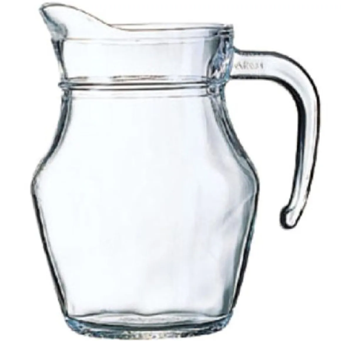 pichet_de__oz__en_verre_a_0.webp Online Pichet de 16 oz (5.75") en verre avec bec verseur - 12 par boite Service Des Breuvages