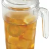 Clearance Pichet de 32 oz avec couvercle Camwear - Transparent - 6 par boite Service Des Breuvages