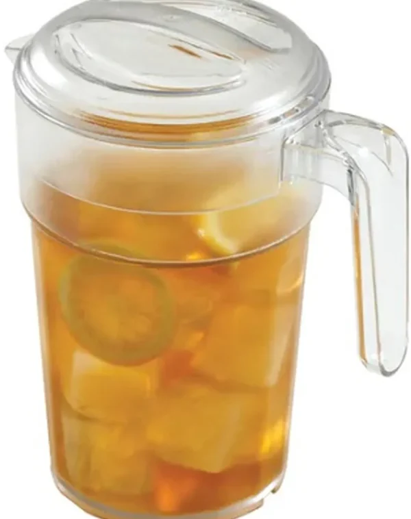 Clearance Pichet de 32 oz avec couvercle Camwear - Transparent - 6 par boite Service Des Breuvages