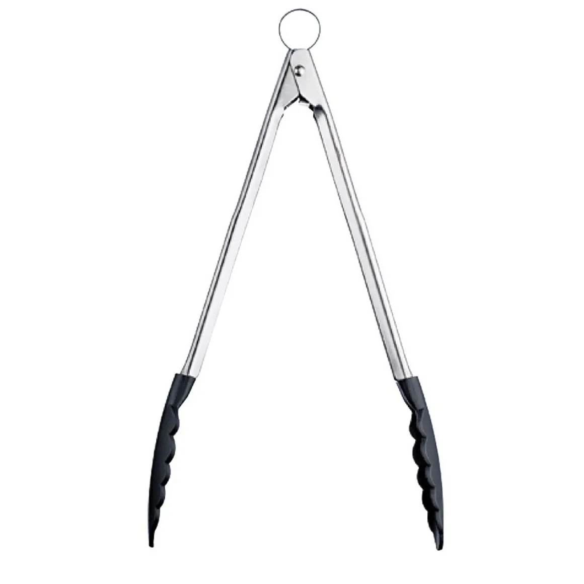 pince_de__en_silicone_cui_0.webp New Pince de 12" en silicone Cuisipro - Noire Ustensiles Et Outils De Cuisine