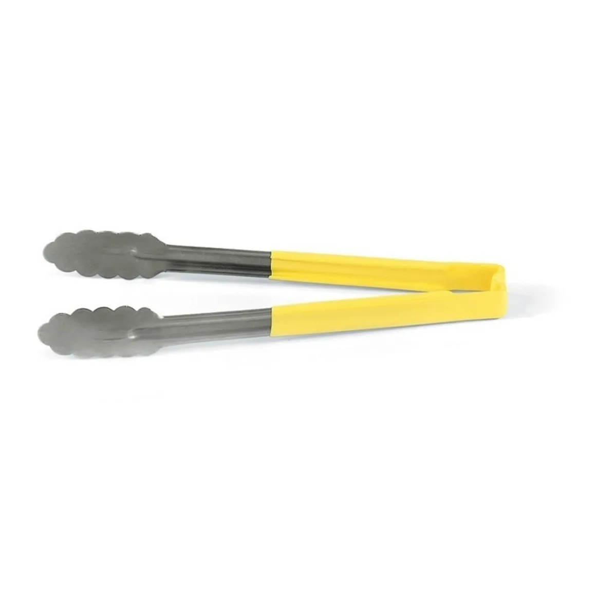 pince_utilitaire_de___emb_0-11.webp Sale Pince utilitaire de 12" à embout festonné en acier inoxydable avec manche Kool-Touch Jaune Ustensiles Et Outils De Cuisine