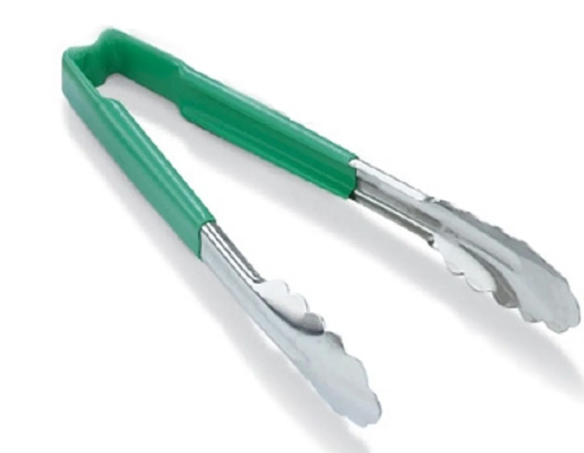 pince_utilitaire_de___emb_0.webp Hot Pince utilitaire de 16" à embout festonné en acier inoxydable avec manche Kool-Touch Vert Ustensiles Et Outils De Cuisine