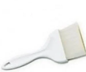 Hot Pinceau à pâtisserie de 4" en nylon avec manche en plastique blanc Cuisson Et Pâtisserie