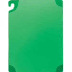 Best Planche à découper de 15" x 20" Saf-T-Grip - Verte Articles De Cuisine