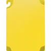 Outlet Planche à découper de 12" x 18" Saf-T-Grip - Jaune Articles De Cuisine