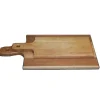 Clearance Planche de présentation de 15" x 6" x 0.75" avec poignée - non huilé Vaisselle
