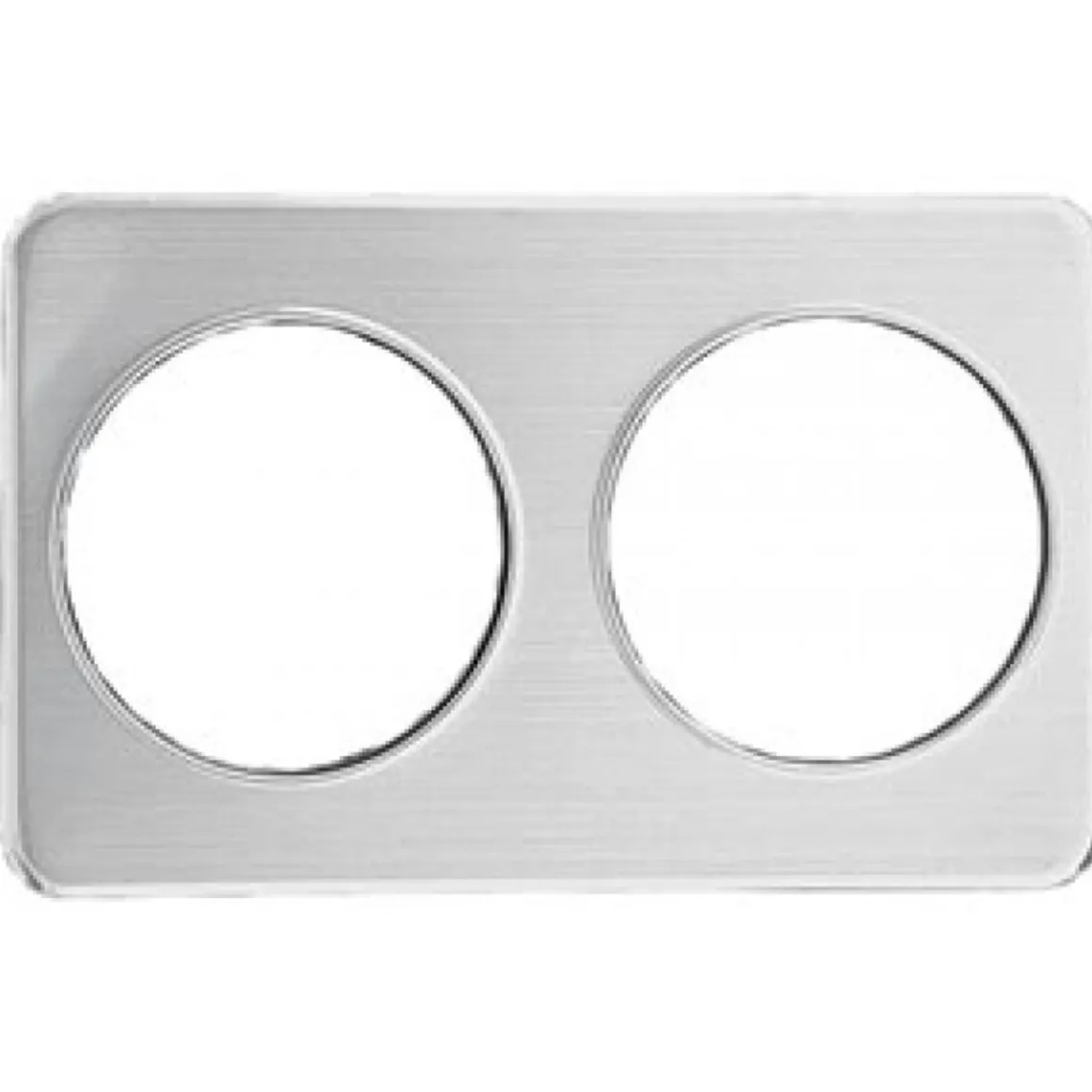 plaque_adaptatrice_avec_d_0.webp Fashion Plaque adaptatrice avec deux ouvertures de 8 3/8" Rangement Des Aliments