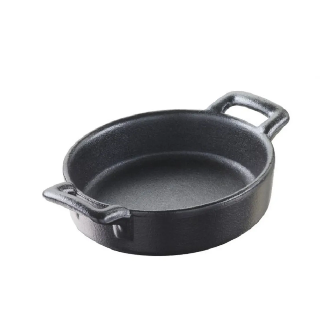 plat__crme_brle_ovale_de__0.webp Clearance Plat à crème brûlée ovale de 8.75 oz Belle Cuisine - Noir - 6 par boite Vaisselle De Service