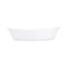 Clearance Plat à gratin ovale de 17 oz Smart Cuisine - Blanc - 6 par boite Vaisselle De Service