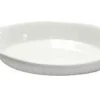 Best Plat à gratin ovale de 6.5 oz en céramique blanche Vaisselle De Service