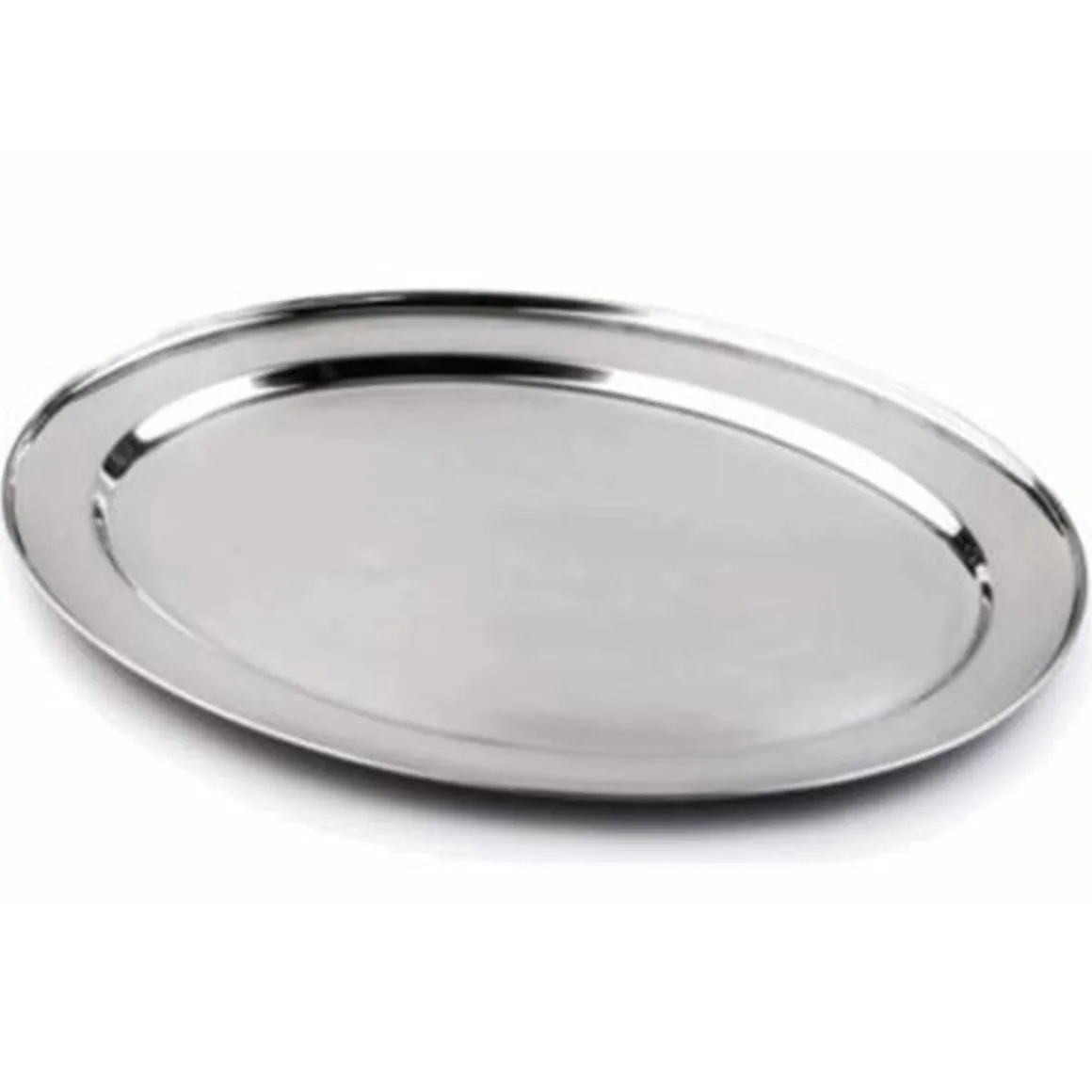 plat_ovale_de__x__en_acie_0.webp Clearance Plat ovale de 17.75" x 11.5" en acier inoxydable Vaisselle De Service
