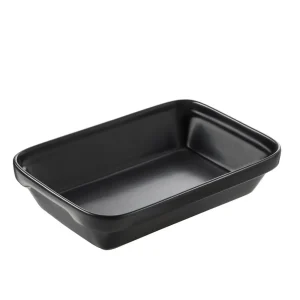 Sale Plat rectangulaire de 15.75 oz noir French Classic - 6 par boite Vaisselle De Service