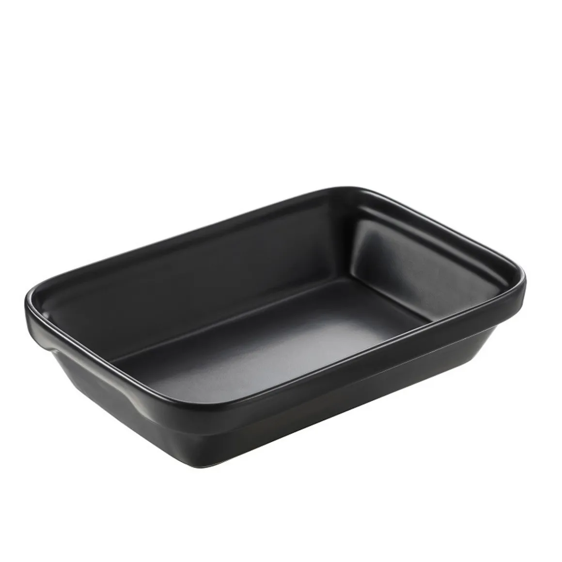 plat_rectangulaire_de__oz_0-2.webp Sale Plat rectangulaire de 15.75 oz noir French Classic - 6 par boite Vaisselle De Service