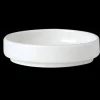 Clearance Plat rond empilable de 4" Simplicity - 12 par boite Vaisselle De Service