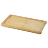 Sale Plateau de 13.5" x 7.75" en bambou pour assiette Basalt - 6 par boite Vaisselle