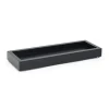 Clearance Plateau de service de 10" x 3.5" en bambou Bali - Noir Vaisselle