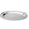 Outlet Plateau de service ovale de 21.5" x 15" en acier inoxydable Vaisselle