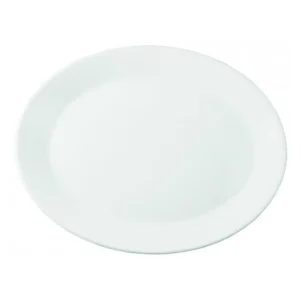 New Plateau ovale de 8 7/8" Eternity - 24 par boîte Vaisselle