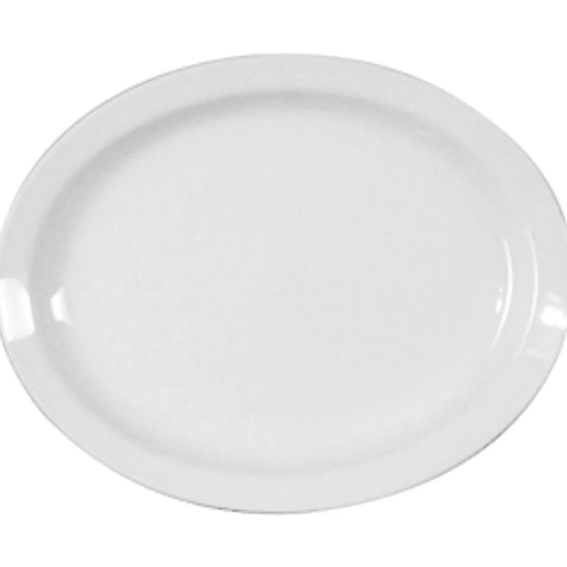 plateau_ovale_de___rebord_0.webp Fashion Plateau ovale de 11.5" à rebord étroit - 12 par boite Vaisselle