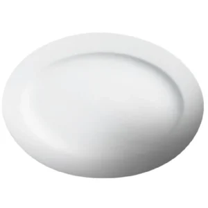 Fashion Plateau ovale de 11.25" x 8 1/8" Imperial White - 24 par boite Vaisselle