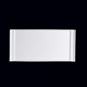 Discount Plateau rectangulaire de 8" x 3 7/8" Pub par Varick - Blanc - 12 par boite Vaisselle
