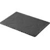 Online Plateau rectangulaire de 11.75" x 7.75" Basalt - Noir - 6 par boite Vaisselle