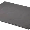 Online Plateau rectangulaire de 12.75" x 10.5" Basalt - Noir - 2 par boite Vaisselle