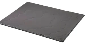 Online Plateau rectangulaire de 12.75" x 10.5" Basalt - Noir - 2 par boite Vaisselle