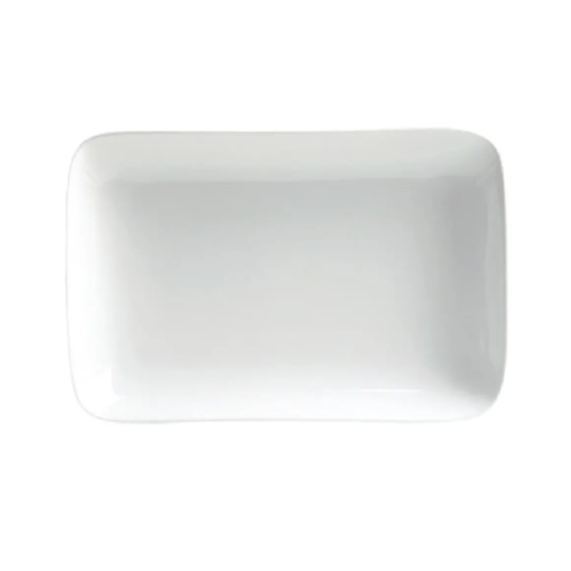 plateau_rectangulaire_de__0-24.webp Outlet Plateau rectangulaire de 10" x 6 3/8" Square Rim - 24 par boite Vaisselle De Service