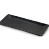 Best Plateau rectangulaire de 14" x 9" en mélamine Nara - Noir mat - 12 par boite Vaisselle