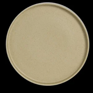 Fashion Plateau rond empilable de 7.5" Crete par Anfora - Matte White - 24 par boite Vaisselle