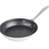 Hot Poêle à frire antiadhésive de 9 3/8" en acier inoxydable avec revêtement CeramiGuard II Intrigue Batterie De Cuisine