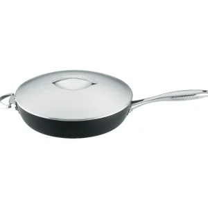Discount Poêle à frire de 32 cm avec couvercle Scanpan Batterie De Cuisine
