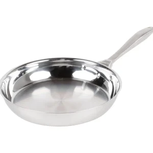 Discount Poêle à frire de 11" en acier inoxydable Intrigue Batterie De Cuisine