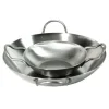 Sale Poêle à paëlla de 8" en acier inoxydable Batterie De Cuisine