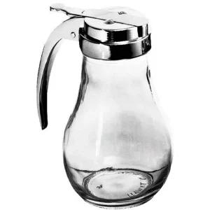 Outlet Pot à sirop de 6 oz en verre Accessoires Et Distributeurs Pour Condiments