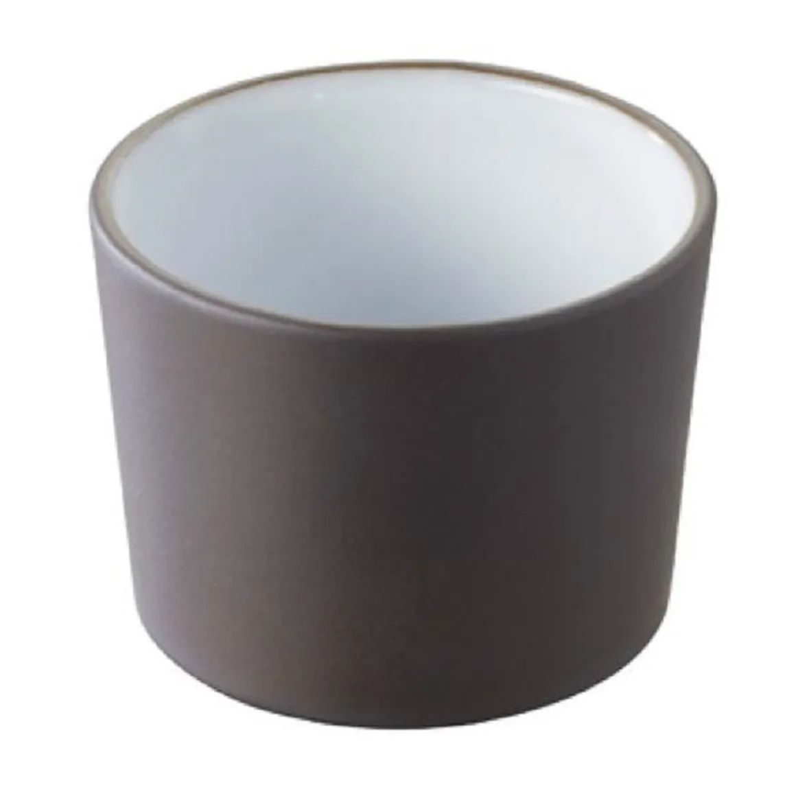 pot__tapas_de___oz_solid__0-1.webp Clearance Pot à tapas de 3.25" (5.25 oz) Solid - Noir et blanc - 6 par boite Vaisselle De Service