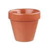 Sale Pot pour sauce de 2 oz en forme de pot à fleur - Paprika - 12 par boite Vaisselle De Service