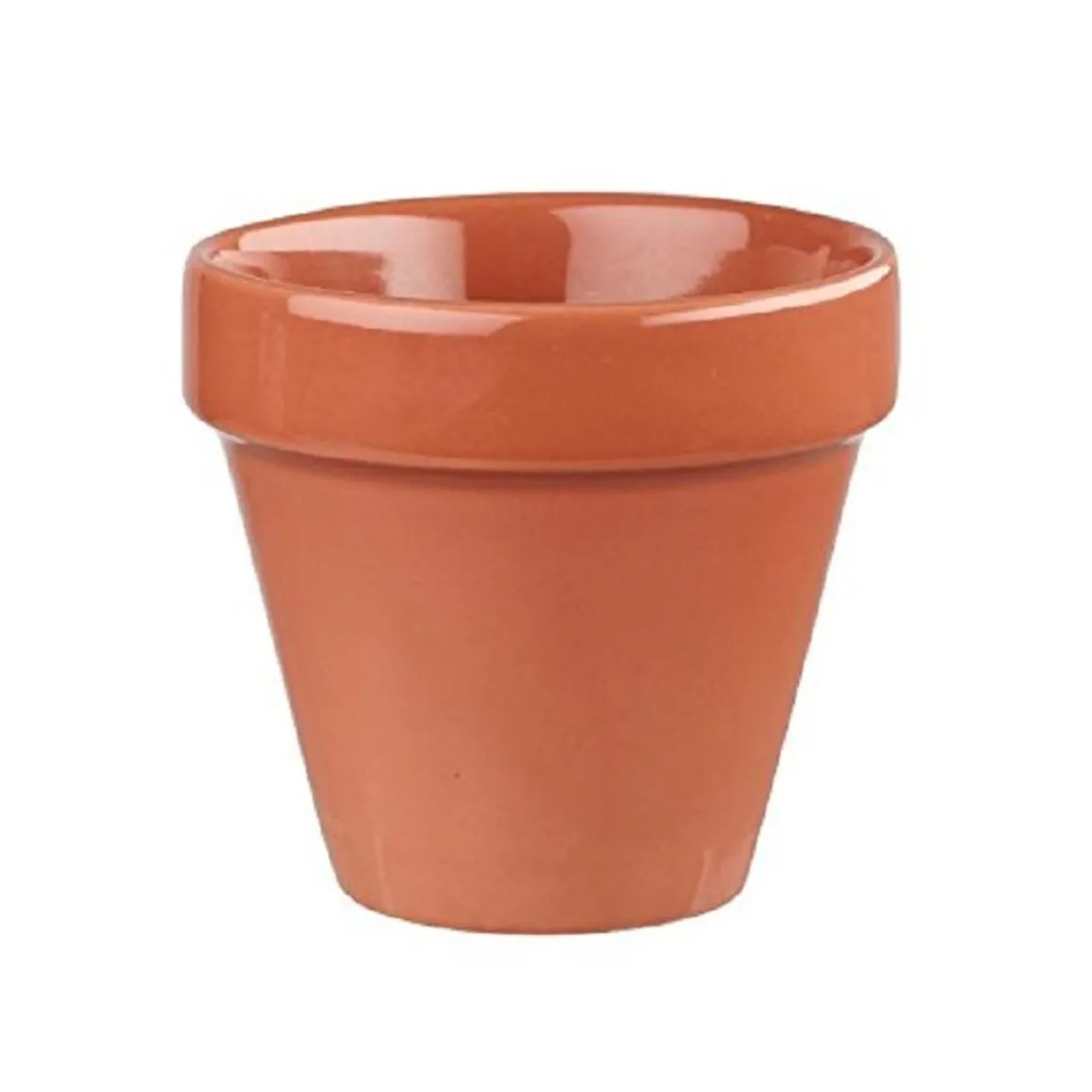 pot_pour_sauce_de__oz_en__0.webp Sale Pot pour sauce de 2 oz en forme de pot à fleur - Paprika - 12 par boite Vaisselle De Service