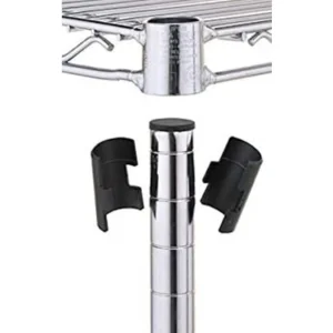 Outlet Poteau de 74" pour étagère - Chrome Tablettages Commerciales